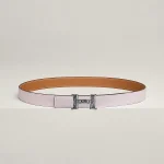 Mini Constance Touareg belt buckle & Reversible leather strap 24 mm - Image 2